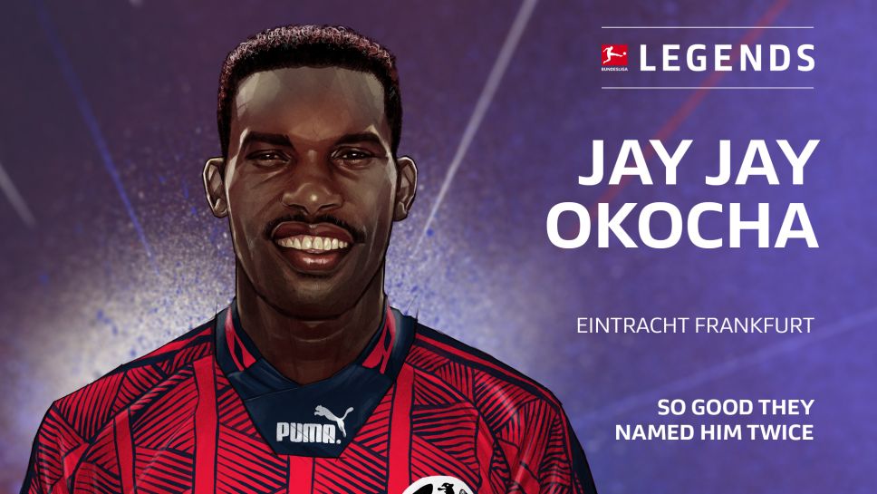 Meet The Bundesliga Legends Jay Jay Okocha Bundesliga